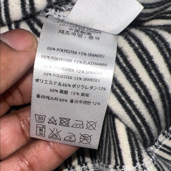 Vignette Black and White Striped Dress - Picture 6 of 9